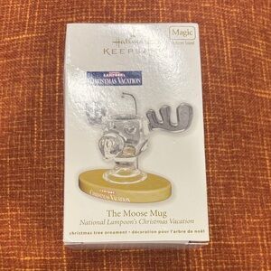 Hallmark National Lampoons Christmas Vacation Moose Mug Ornament 2012